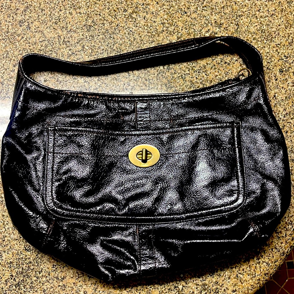 Coach Patent Leather Handbag